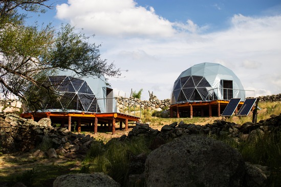 Domos geodésicos de Pueblo Mágico