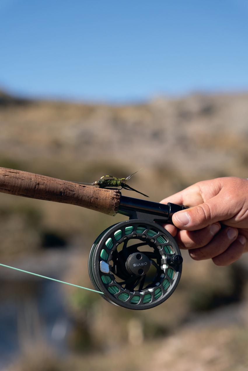 Fly rod, reel and fly